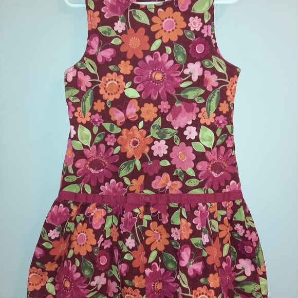 🆕️ Gymboree Butterfly Girl Jumper Dress Pinafore - Picture 2 of 5